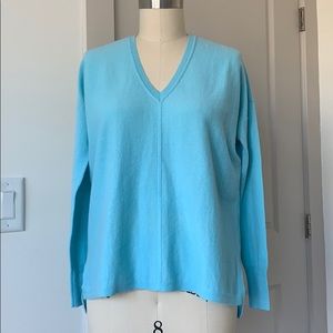 Lilly Pulitzer Alessandra Cashmere Sweater in Breakwater Blue